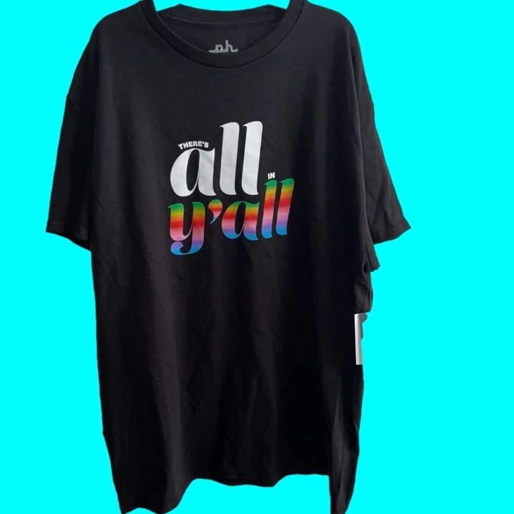 NWT The Phluid Project inclusive Pride tee shirt with southern flavor